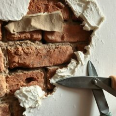 Czy skuwanie luźnego tynku przed ociepleniem starego domu jest konieczne i jak ocenić stan ścian przed remontem?